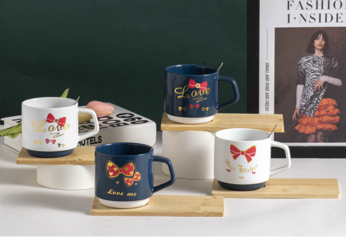 Mug Home 2022 New Light Luxury Coffee Cup With Cover Spoon Ceramic Breakfast Milk Cup Office Water Cup Application Scenario