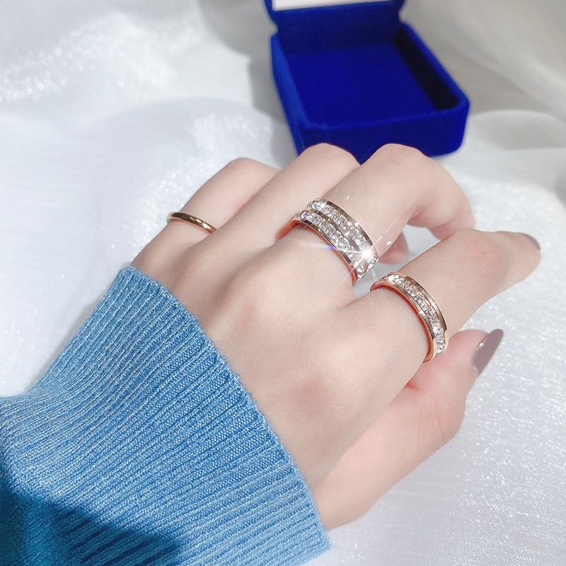 A niche and fashionable multi-layer layered ring for women, an open ring with adjustable and personalized design, and a finger ring joint accessory Item Picture
