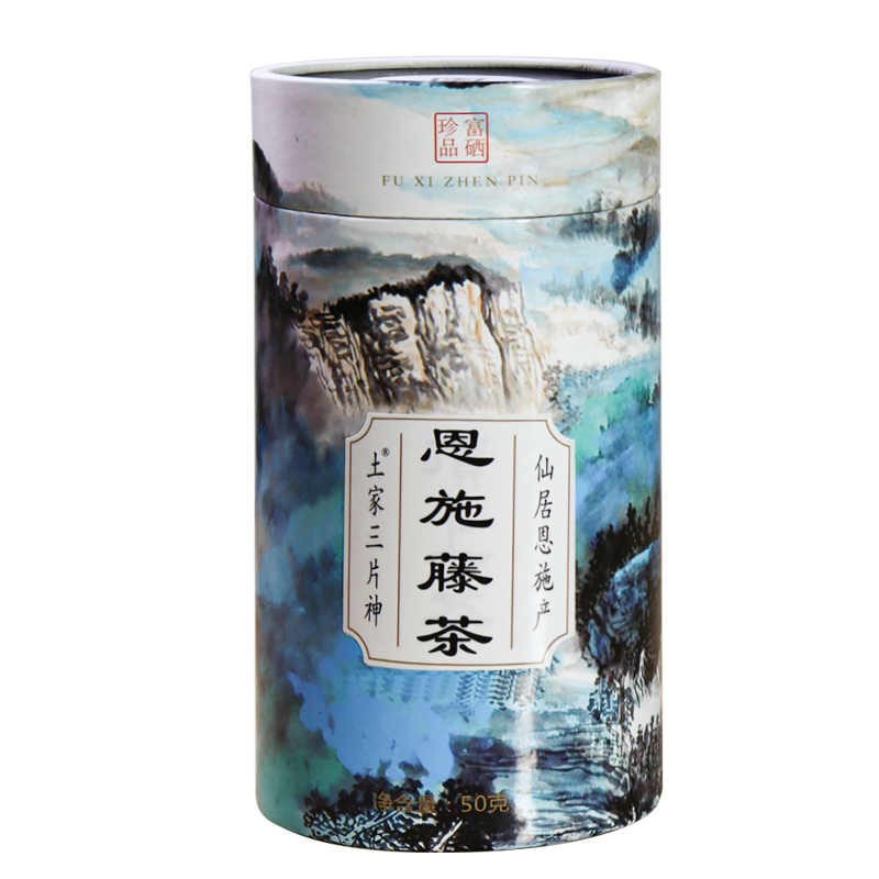 藤茶/霉茶/恩施藤茶白底实物图