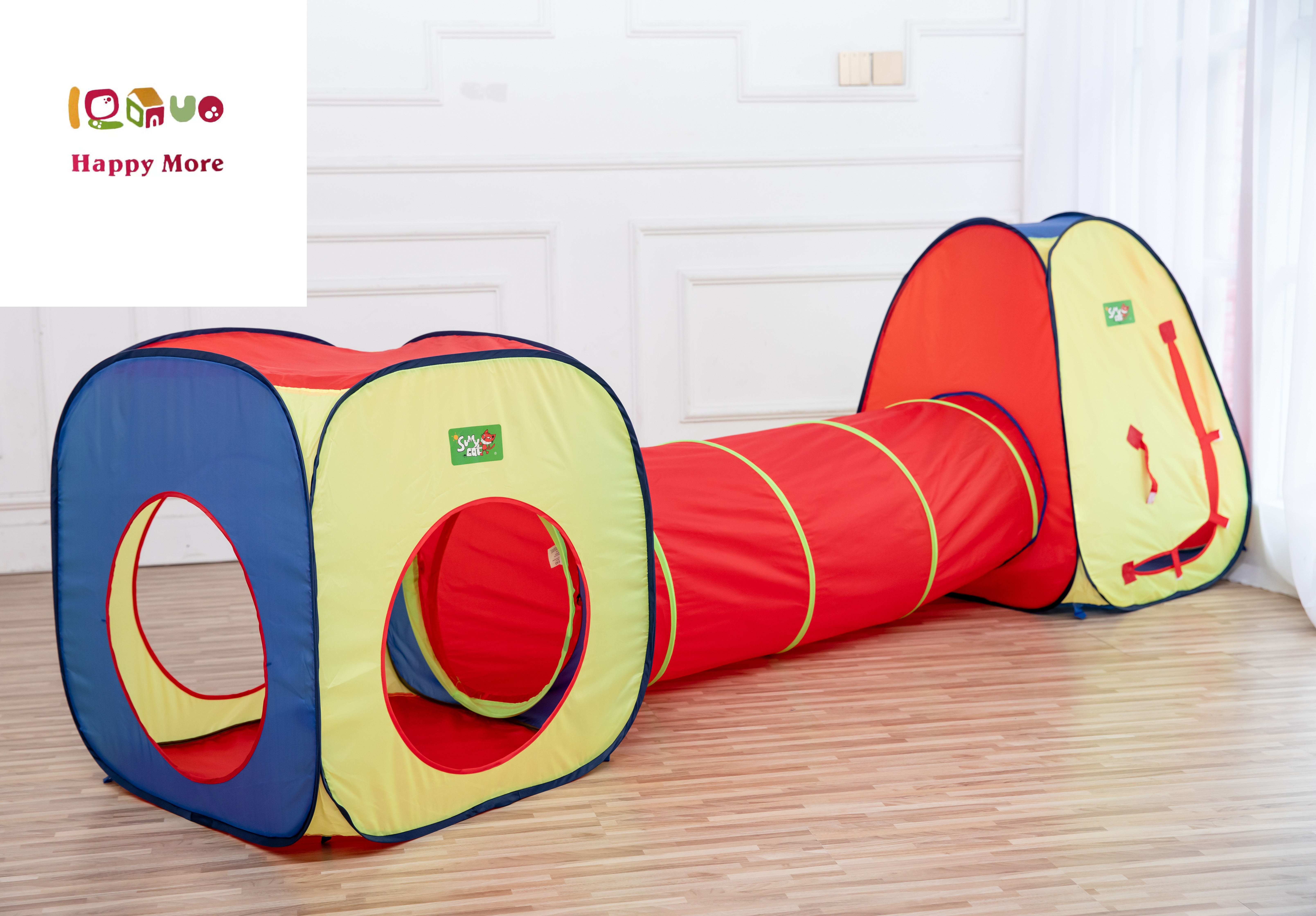 5015 Three-Piece Children's Tent Play House Sunny Cat Item Picture