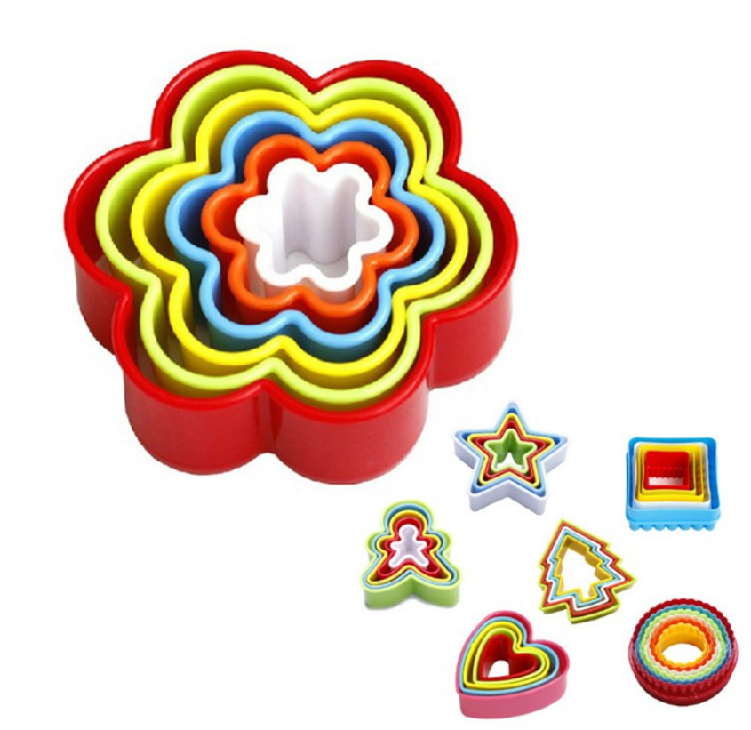 Plastic biscuit mold