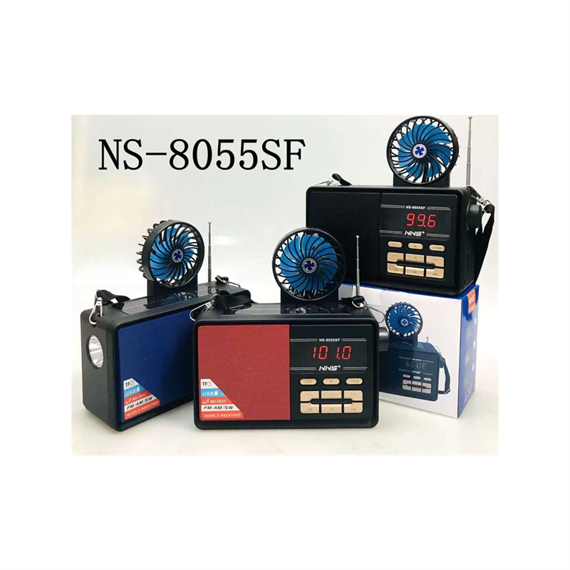 Ns-8055Sf Radio With Fan