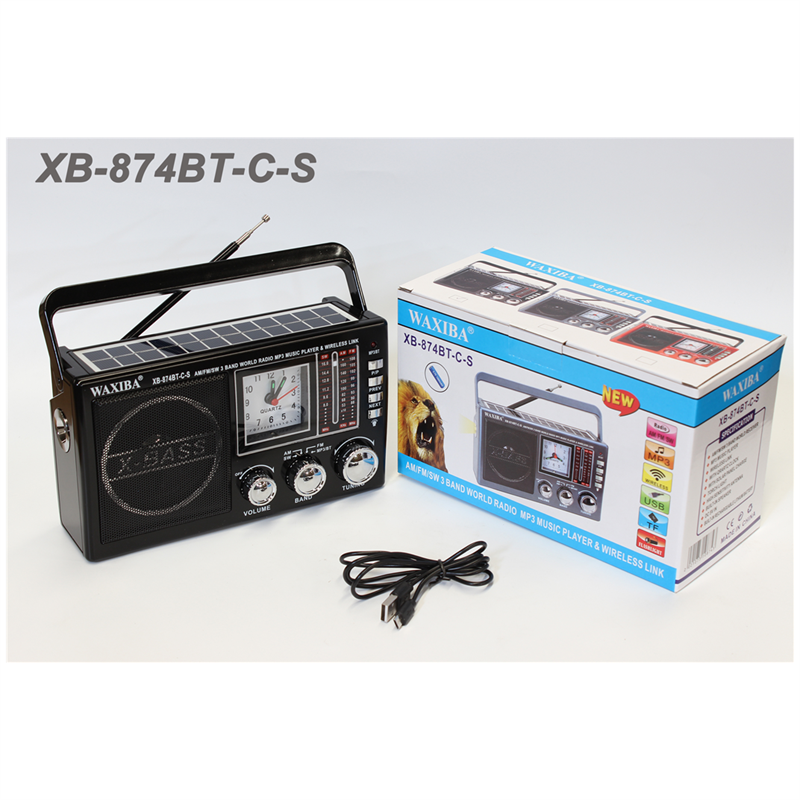 Xb-874Bt-C-S Radio With Bluetooth Specification drawing