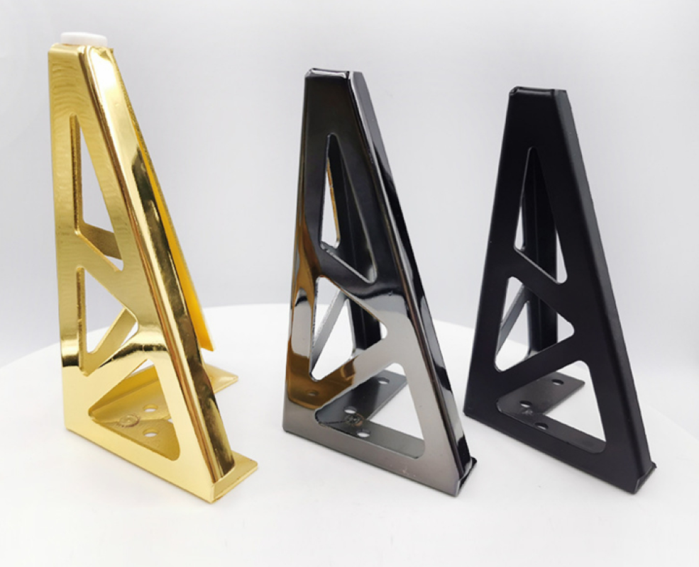 TV CABINET NIGHTSTAND SOFA FOOT FURNITURE SUPPORT FOOT BATHROOM CABINET tea TABLE FOOT hollow table foot triangle sofa foot full figure