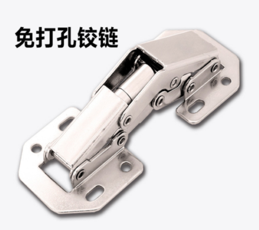 Non punch damping buffer hydraulic hinge wardrobe hinge closet door spring thickened pipe aircraft hinge Application Scenario