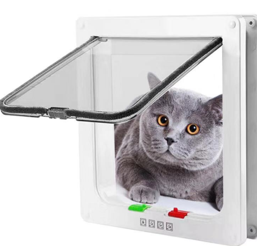 Controlled free access to pet doors