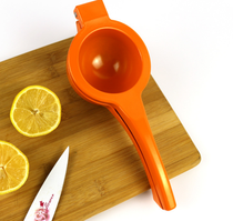 Hand press juicer