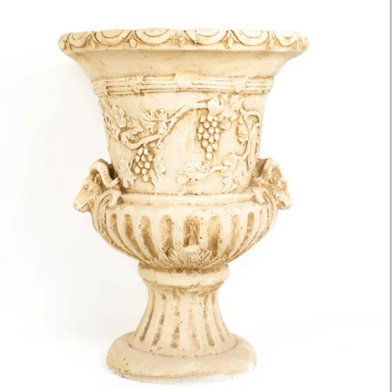 欧式复古园林花瓶7390