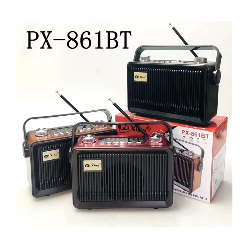 The Px-861Bt Radio Comes With Bluetooth