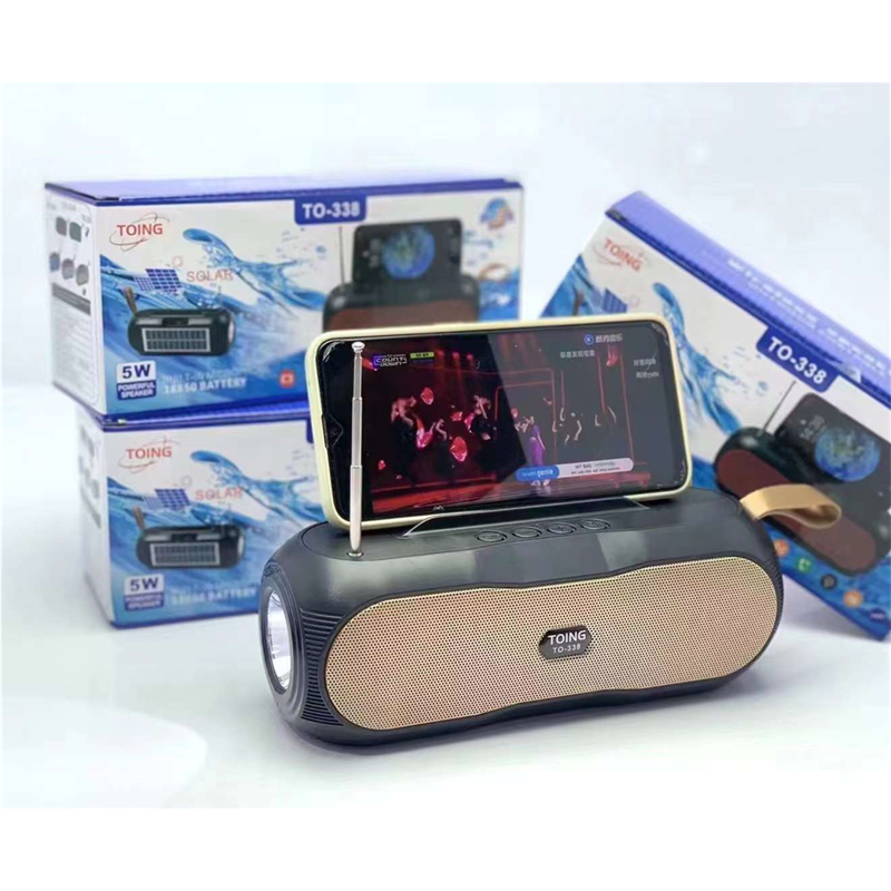 To-338 Portable Bluetooth Speaker Specification drawing