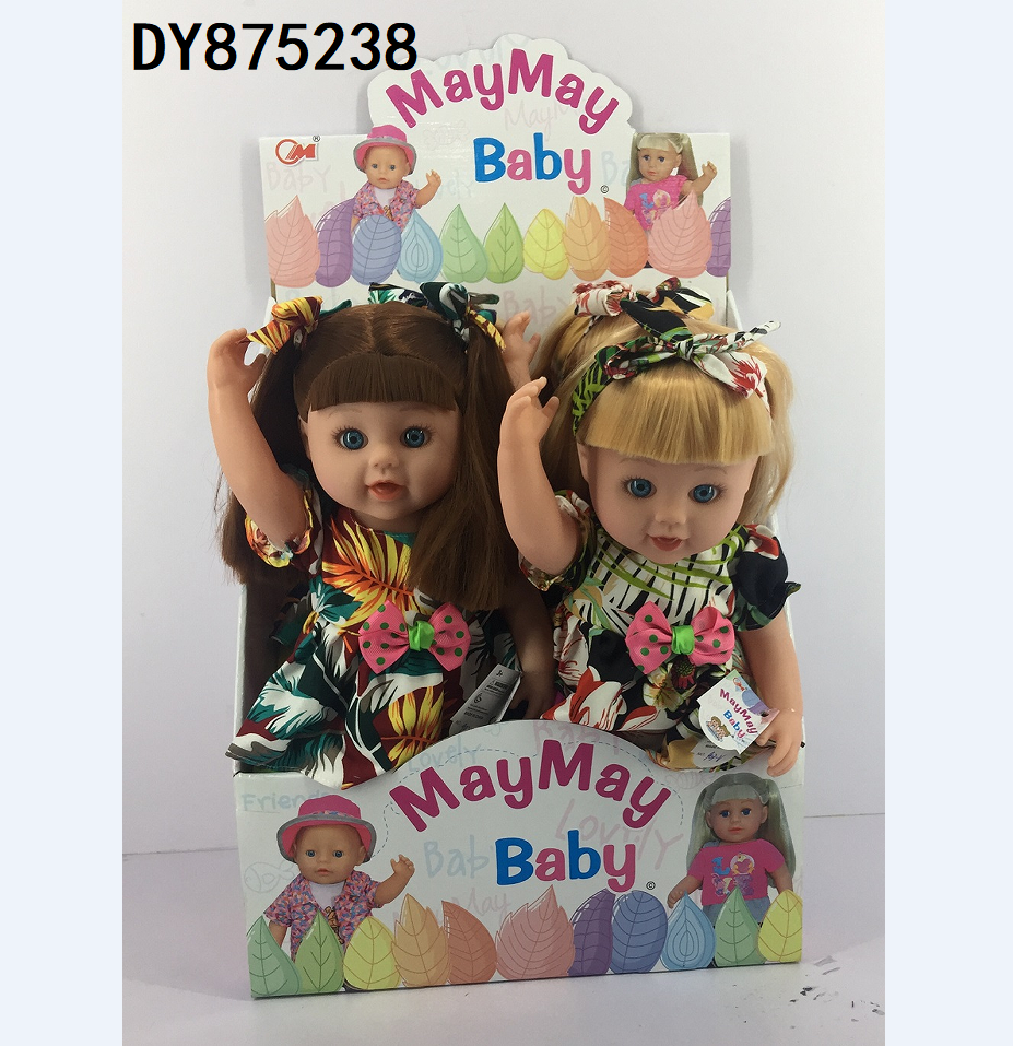 仿真娃娃婴儿，洋娃娃婴儿，硬胶，搪胶带有声音女孩玩具DY875237/238/244/245/246详情2