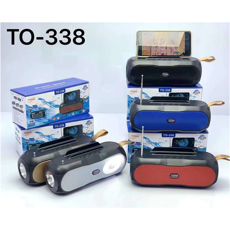 To-338 Portable Bluetooth Speaker