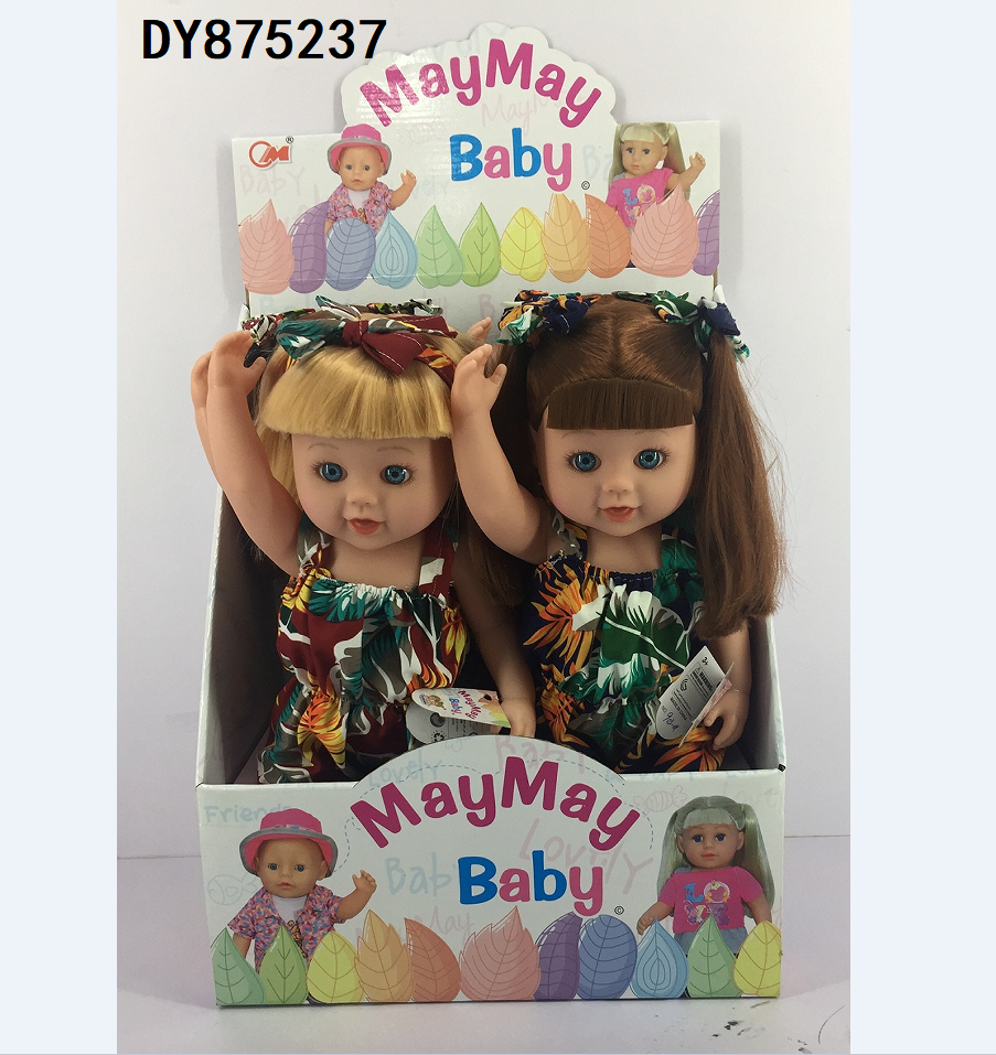 仿真娃娃婴儿，洋娃娃婴儿，硬胶，搪胶带有声音女孩玩具DY875237/238/244/245/246详情1