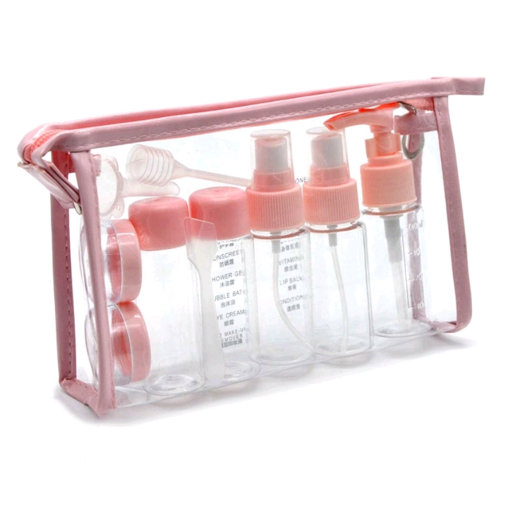 Spray bottle Lotion bottle Cosmetics travel bottle 11-piece sample bottle