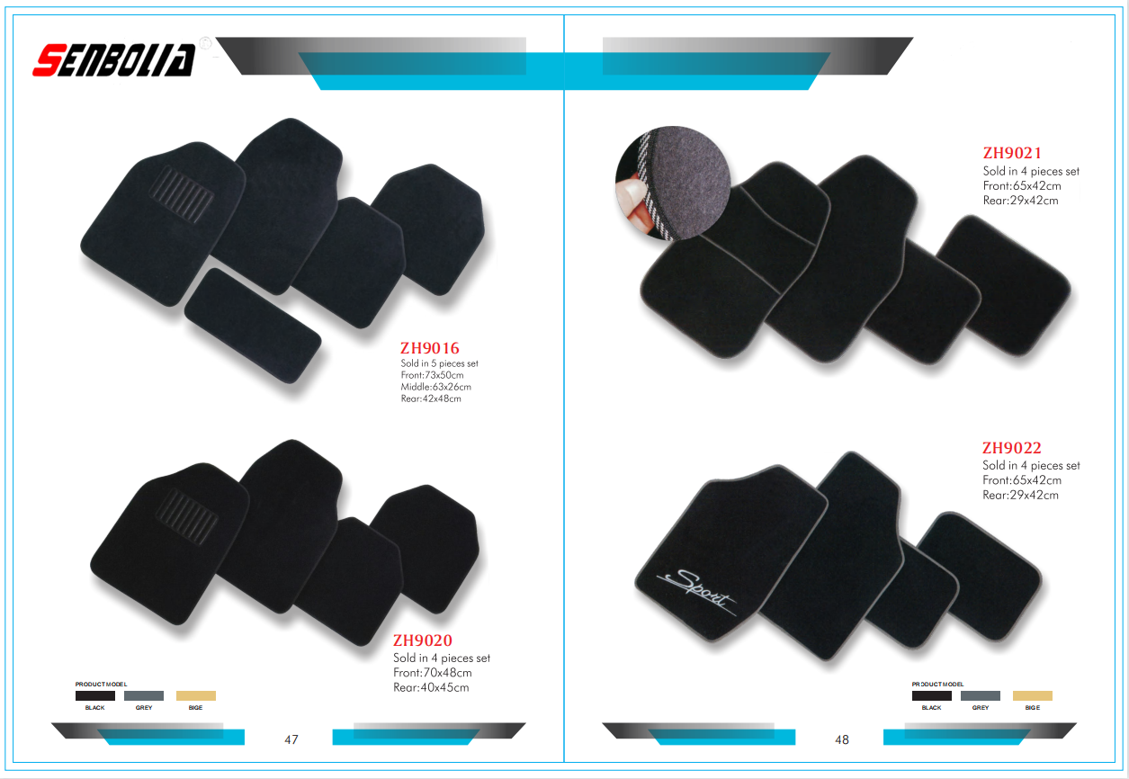 senbolia-JD-04 new PVC car floor MATS are sold directly by the manufacturer. Welcome to purchase car supplies pic 6
