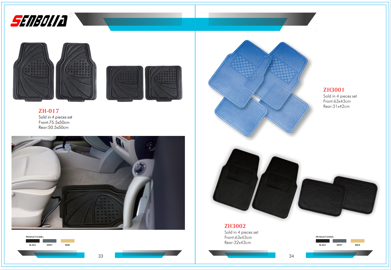 senbolia-JD-03 new PVC car floor mat factory direct sales. Welcome to purchase car supplies. Car supplies pic 6