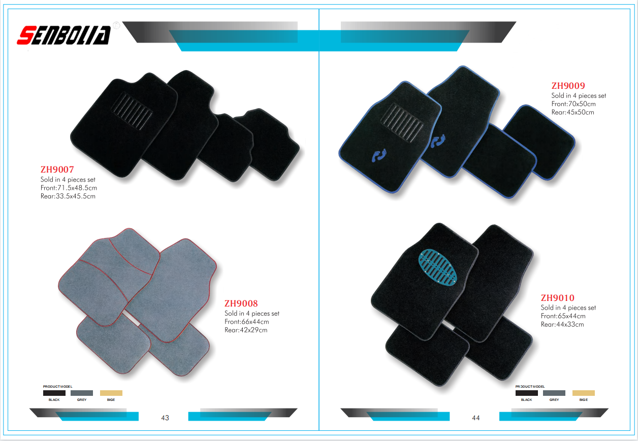 senbolia-JD-04 new PVC car floor MATS are sold directly by the manufacturer. Welcome to purchase car supplies pic 4