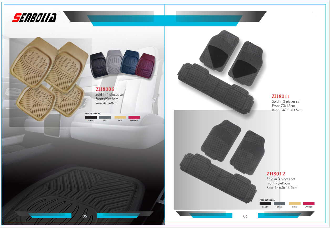 senbolia-JD-01 new PVC car floor mat factory direct sales. Welcome to purchase car supplies. Car supplies pic 3