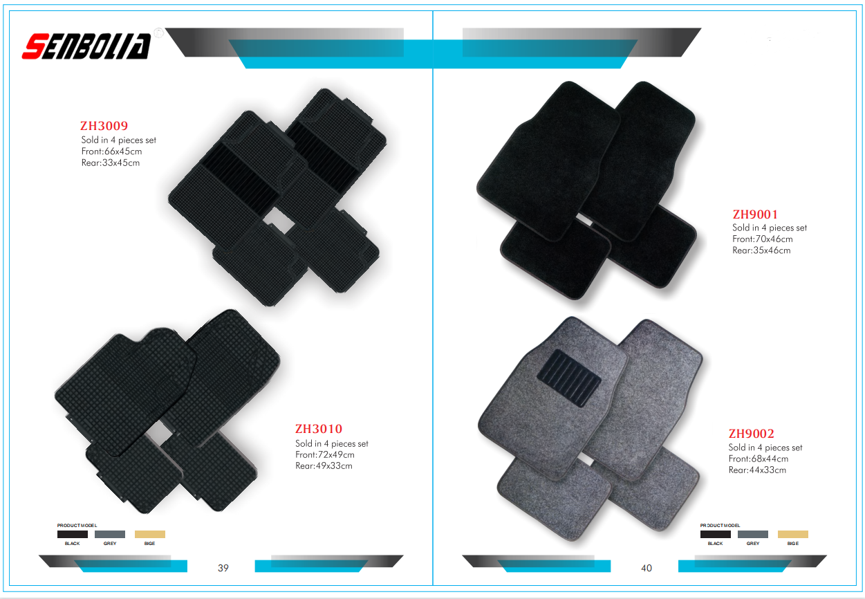 senbolia-JD-04 new PVC car floor MATS are sold directly by the manufacturer. Welcome to purchase car supplies pic 2