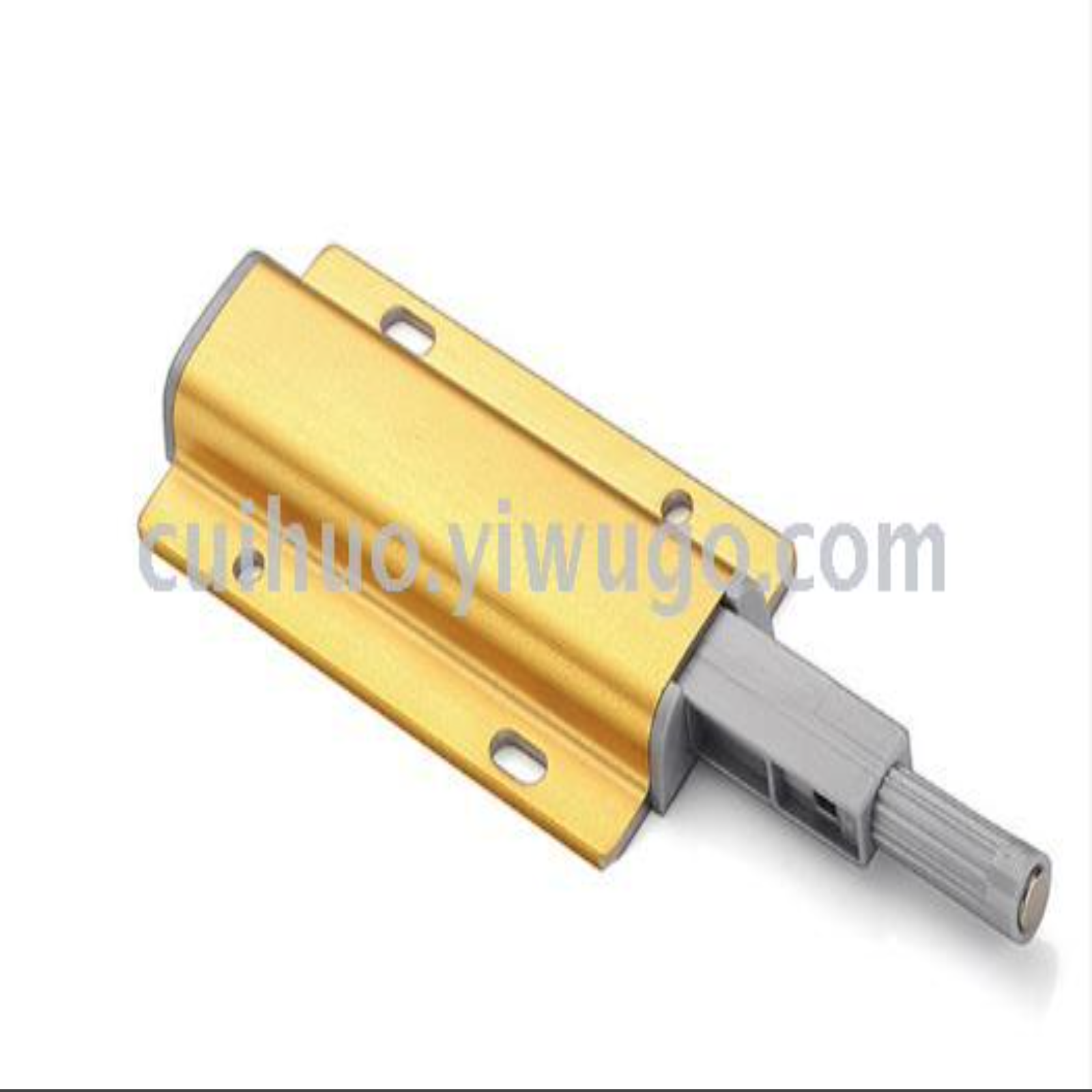Aluminum shell rebounder door plate rebounder door contact hardware door plate free handle rebounder buffer