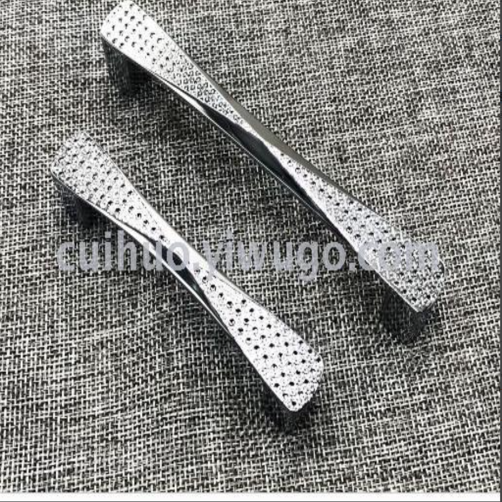Fake drill chrome-plated gold zinc alloy handle Furniture hardware drawer cupboard closet handle drawer door handle