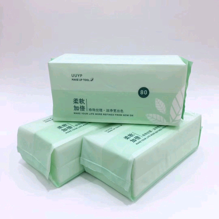 Disposable cotton soft towels, facial cleansing towels, thickened pull-out facial cleansing towels, beauty towels detail image 4