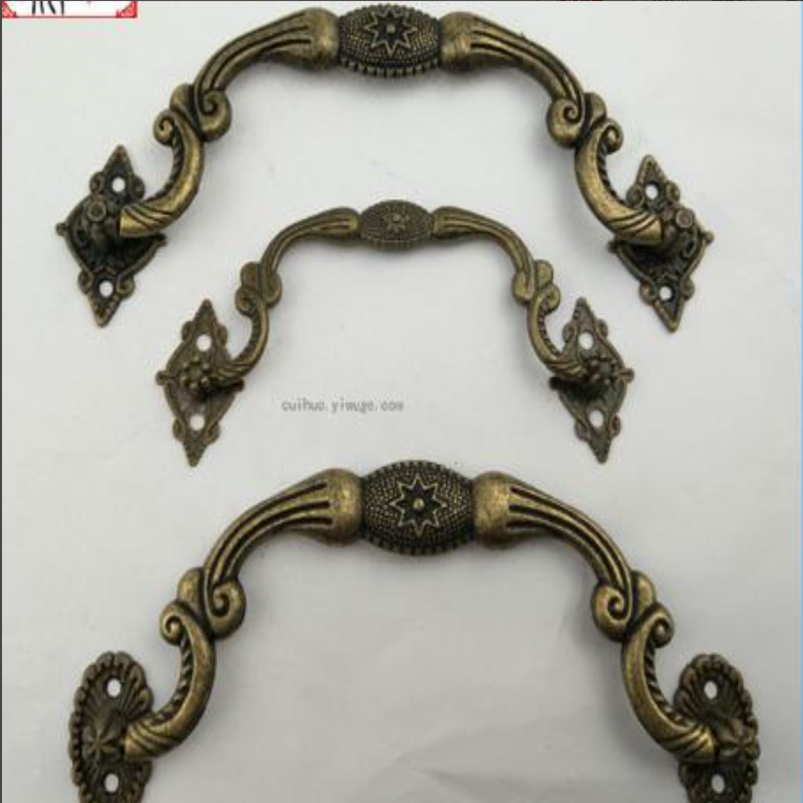Specializing in the production of furniture special exquisite antique die cast zinc alloy handle
