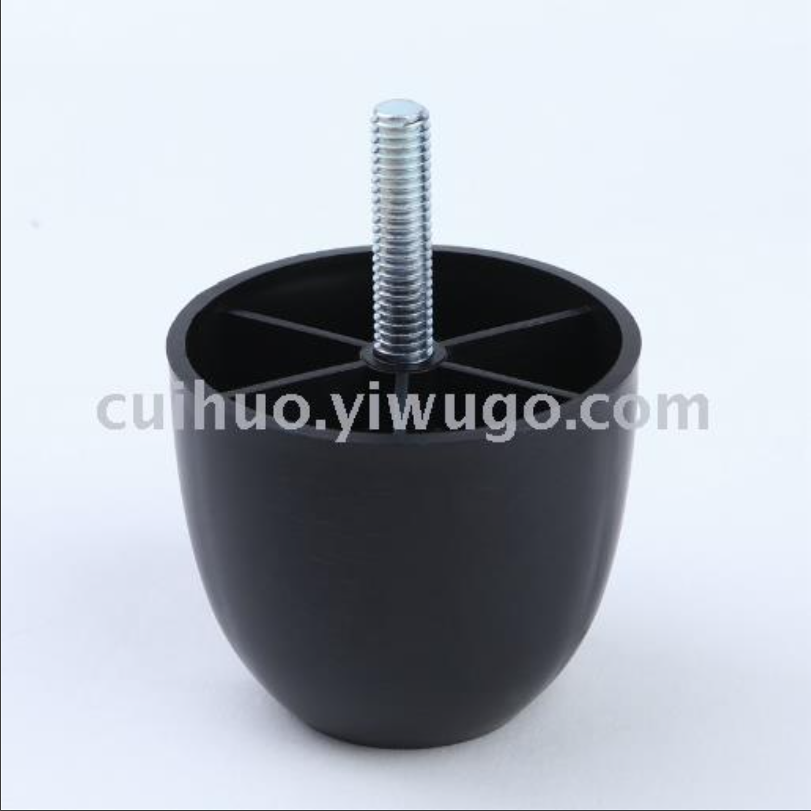 Direct selling accessories sofa feet black round furniture feet furniture accessories sofa footpads