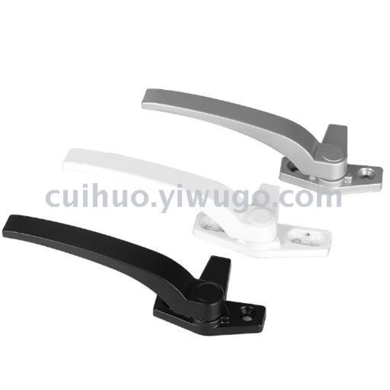 Aluminum alloy casement window handle for exit