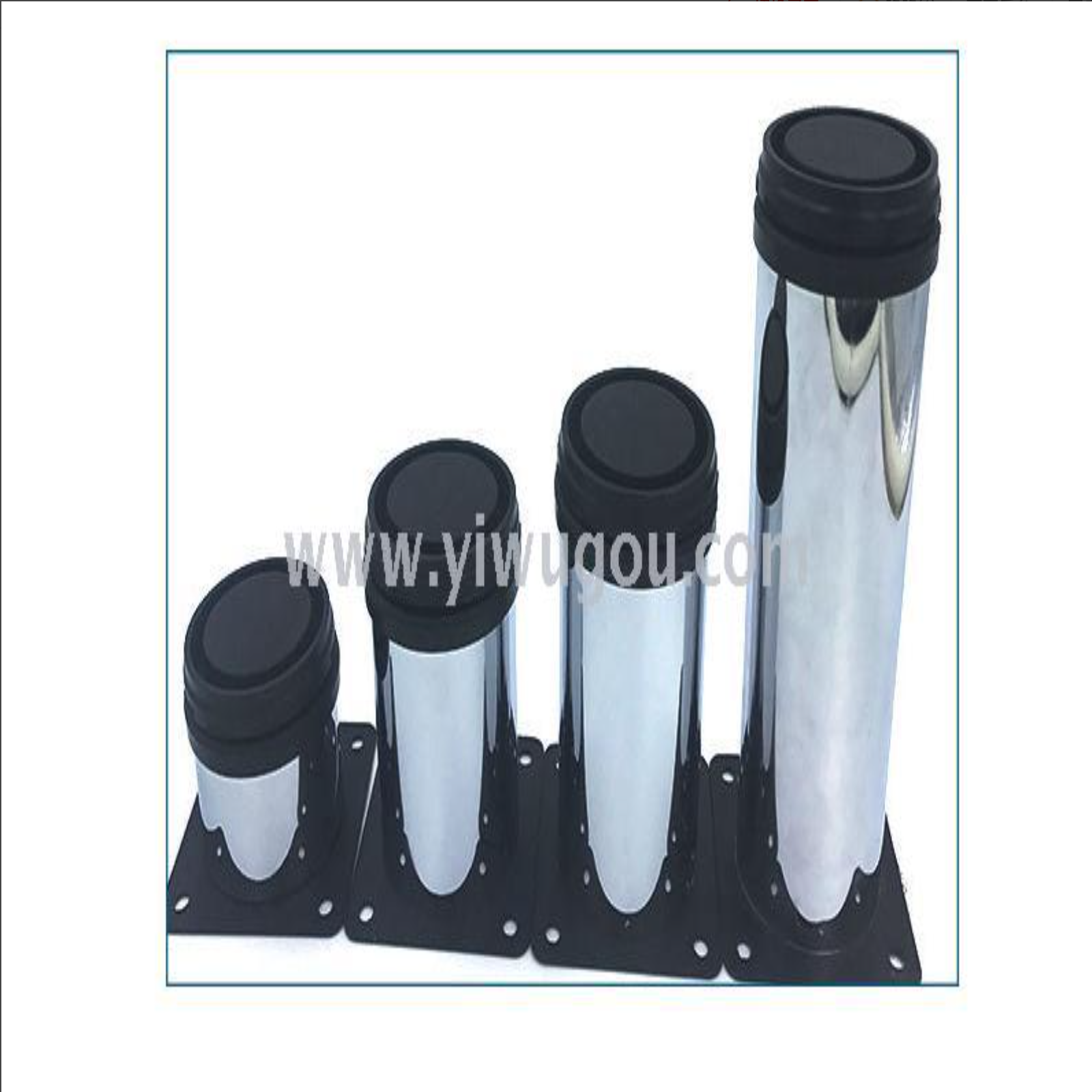 GM-010 Iron plating chrome adjustable cabinet feet furniture sofa feet bed feet