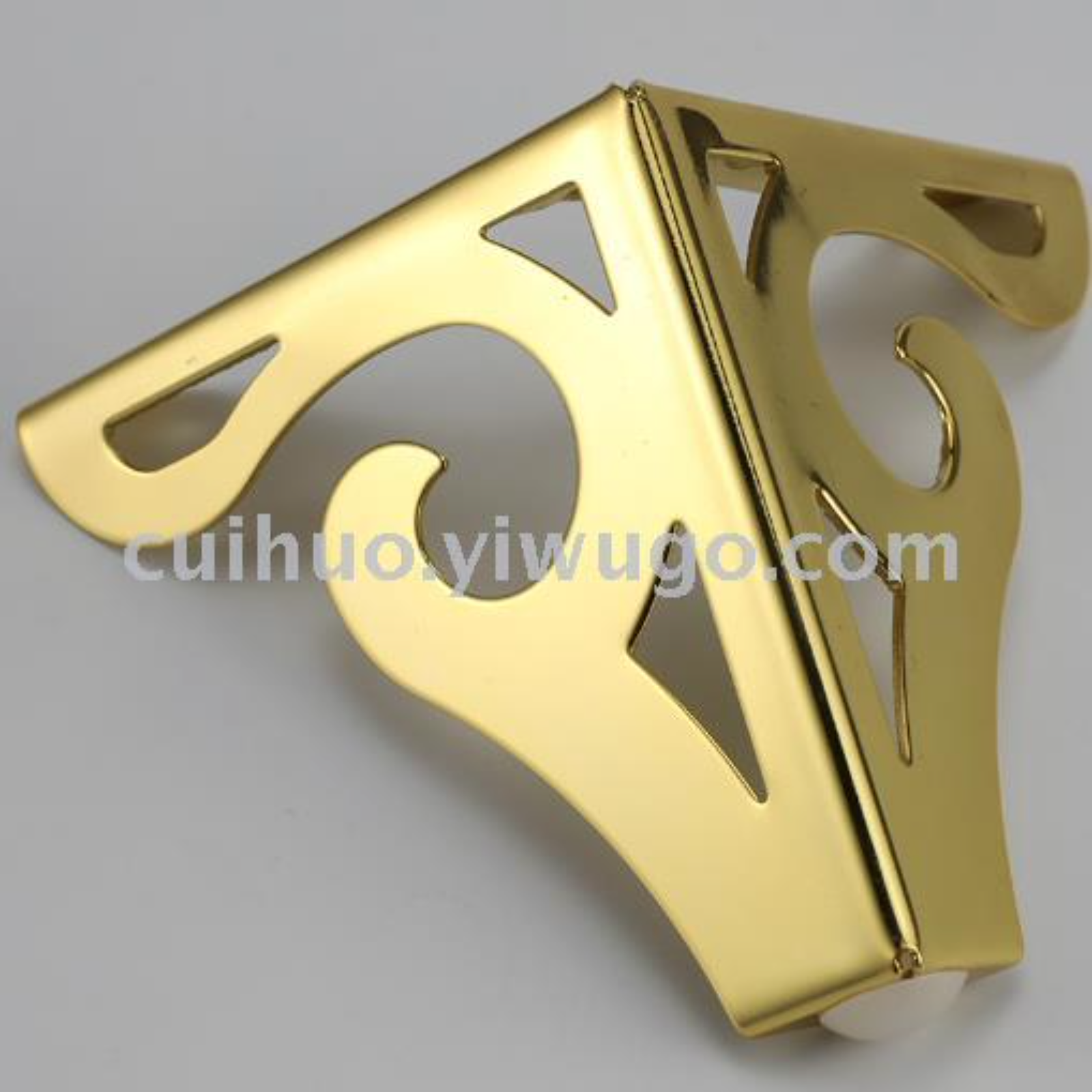 Metal sofa feet iron cabinet feet European coffee table legs hollow flush furniture feet colorful feet