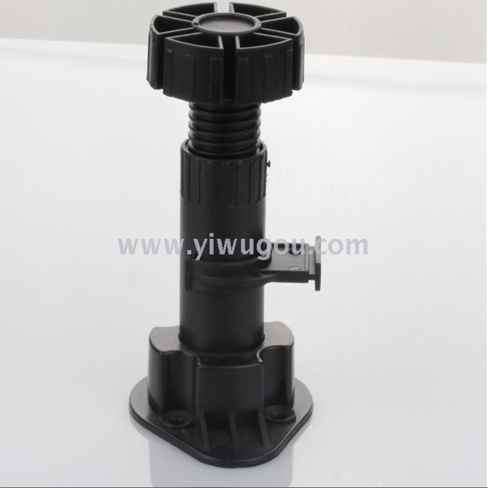 CH-1088 Low price adjustable plastic cabinet feet Furniture feet sofa plastic adjustable feet 10 points