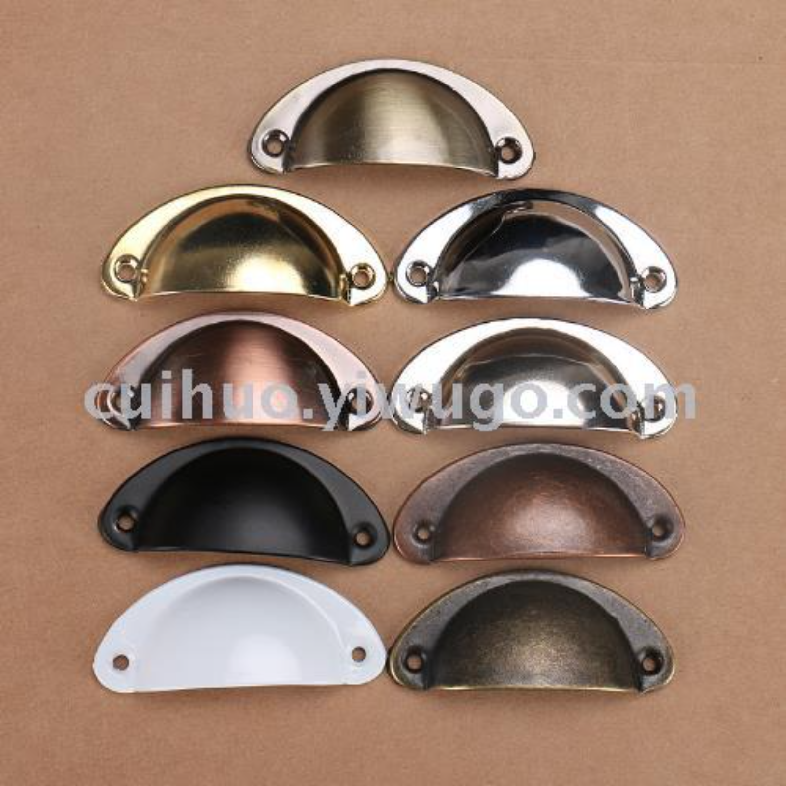 Manufacturers direct medical cabinet handle shell handle antique drawer handle