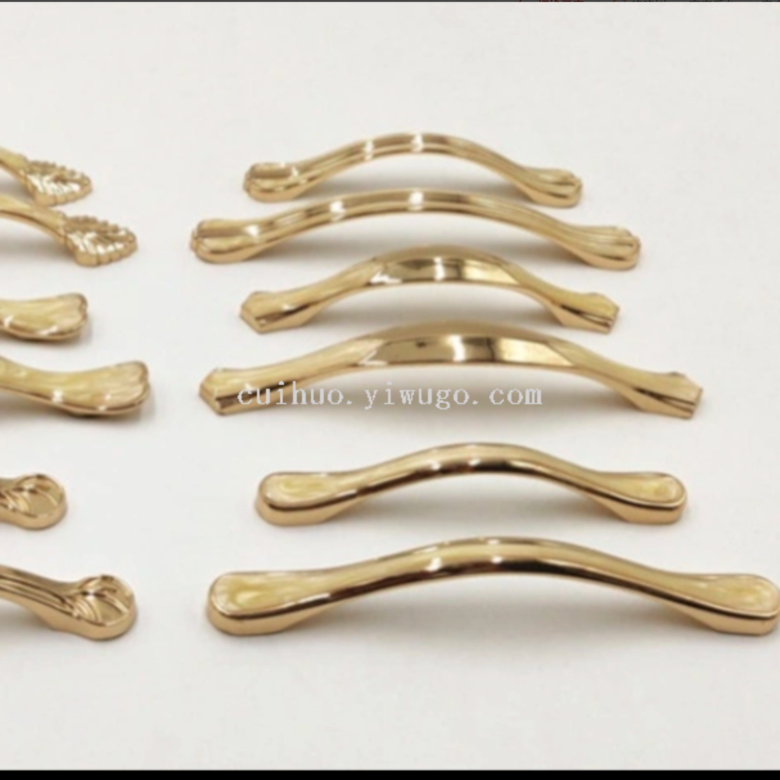 Manufacturers direct zinc-alloy handle topaz amber cabinet drawer drawer handle