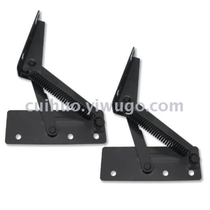 Direct black split spring hinge bed box multi-functional sofa storage box triangle spring hinge hardware accessories