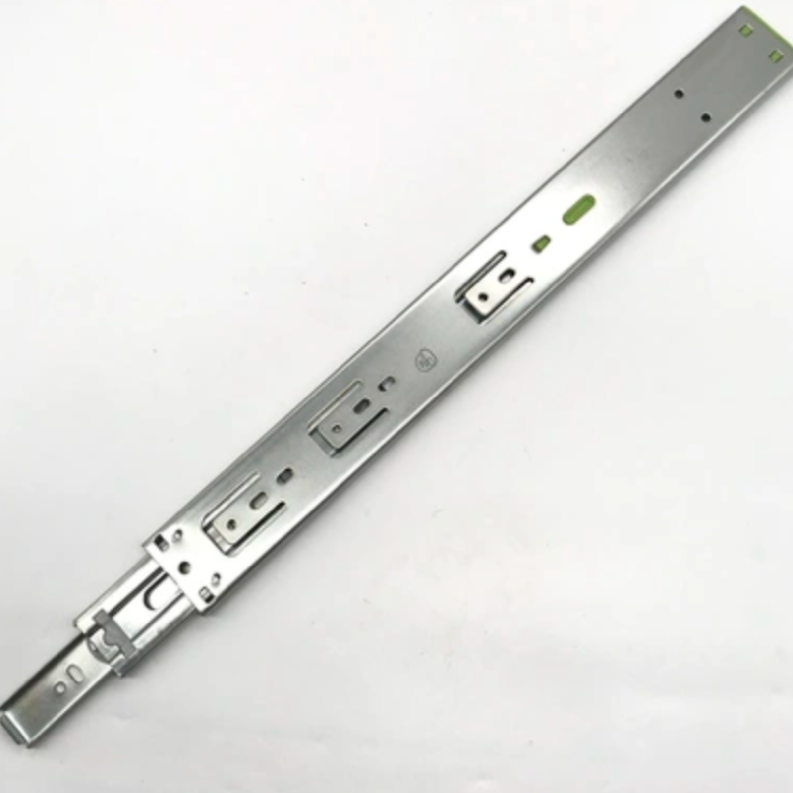 Manufacturer custom buffer three drawer slide rail, cold rolled steel slide rail