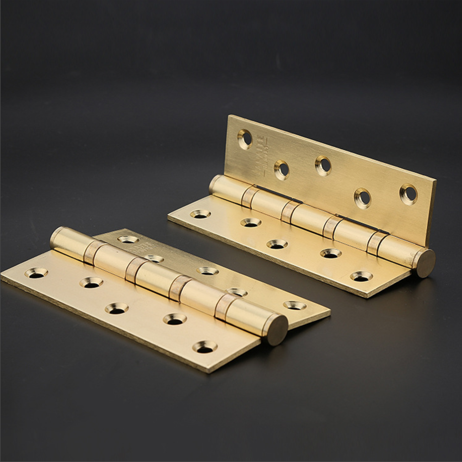 High-grade stainless steel hinge 5*3 flat open mute bearing hinge various steel door hardware hinges