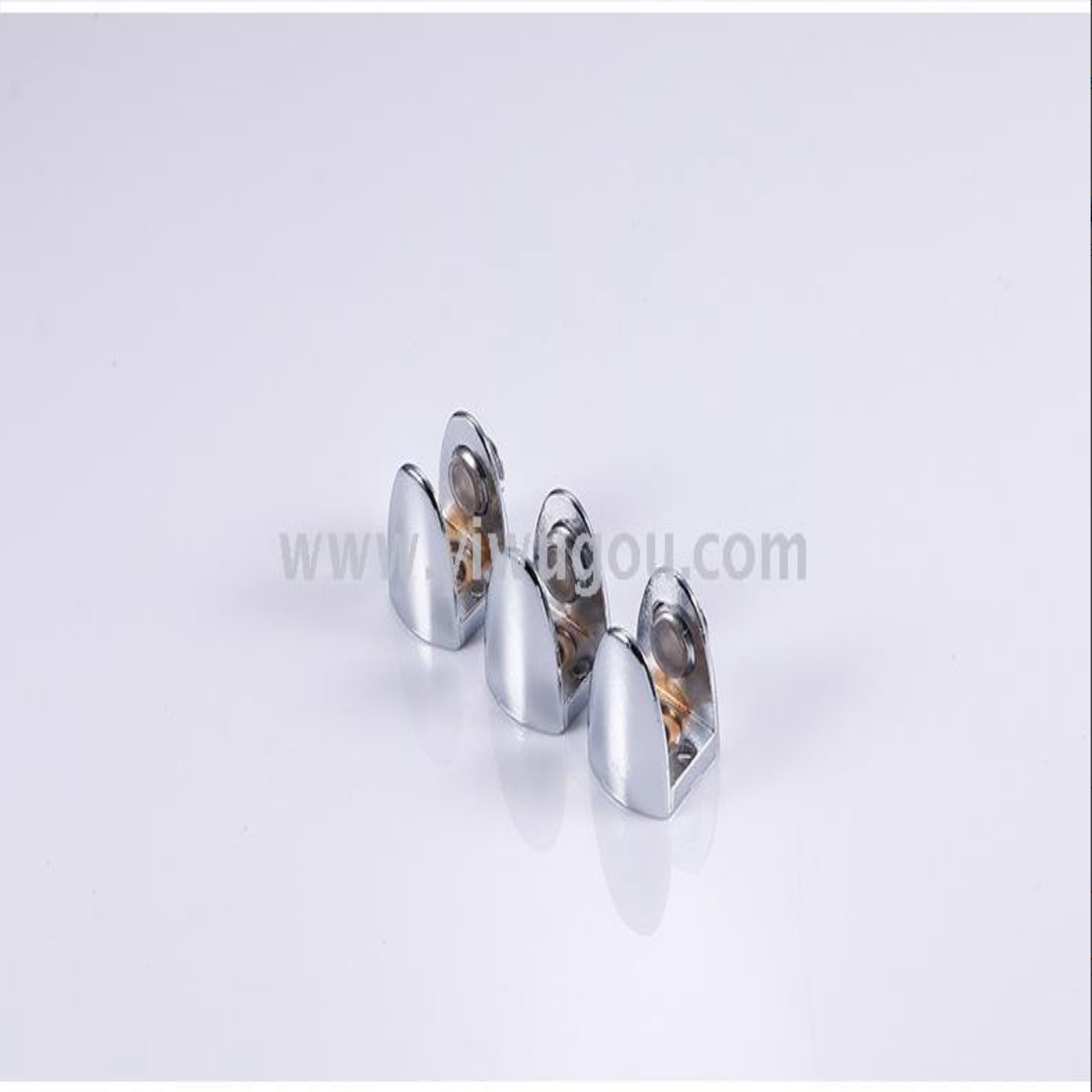 Curved nozzle glass clamp, partition clamp, zinc alloy fixed clamp, glass clamp, furniture adjustable laminate bracket