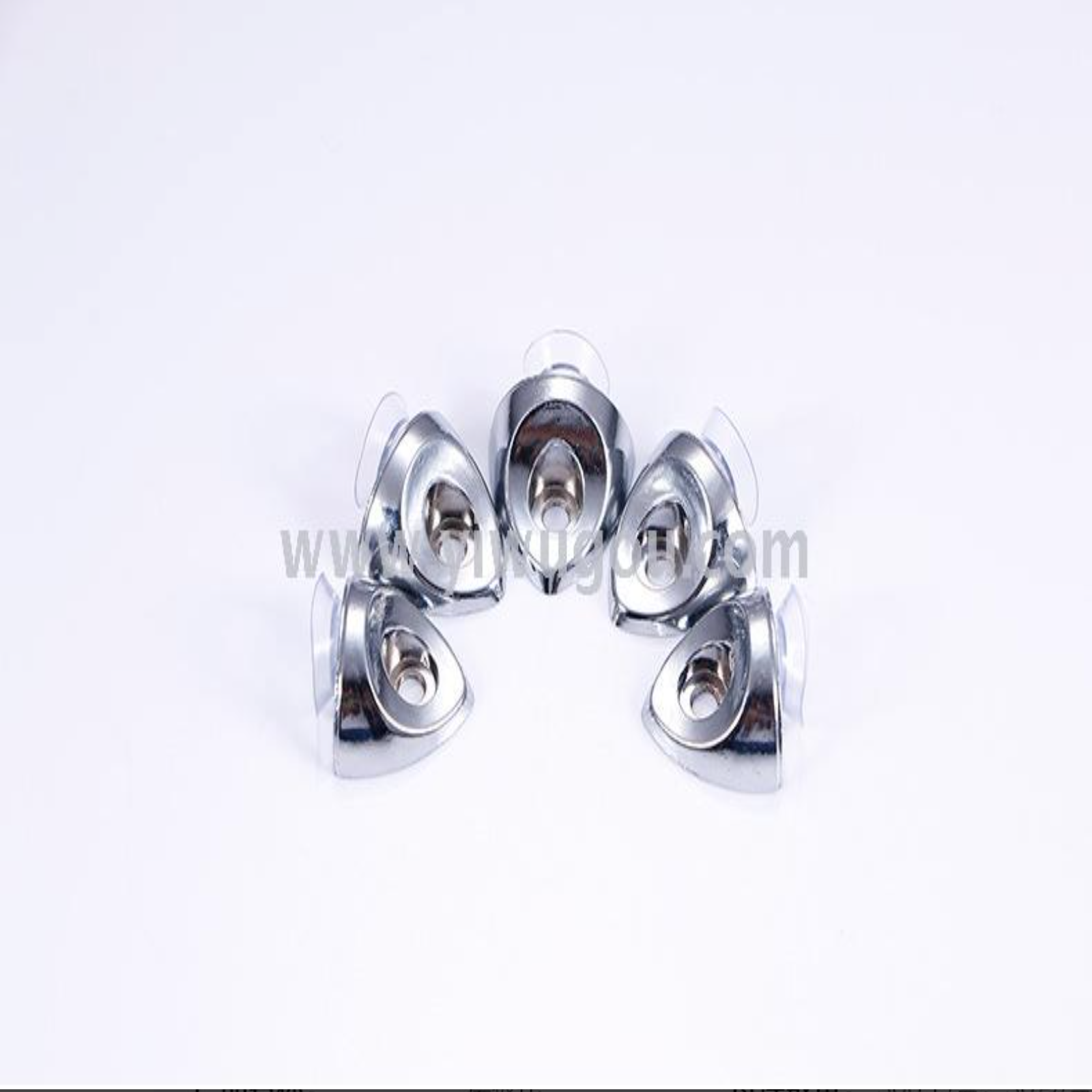 Zinc-alloy laminate brackets heart-shaped glass brackets suckers laminate nailing cabinet partition brackets Furniture accessories