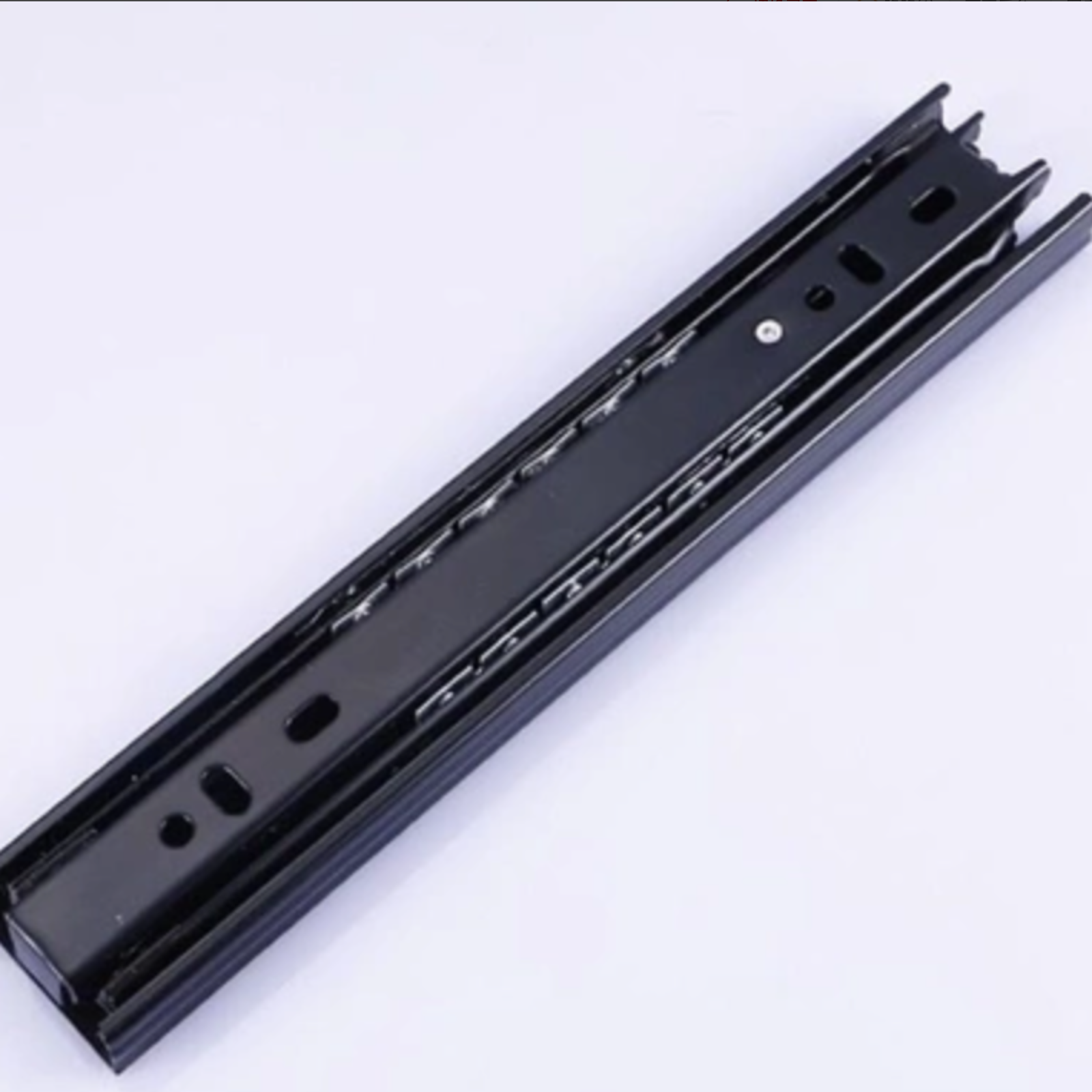 Manufacturer custom, black slide three ball drawer slide