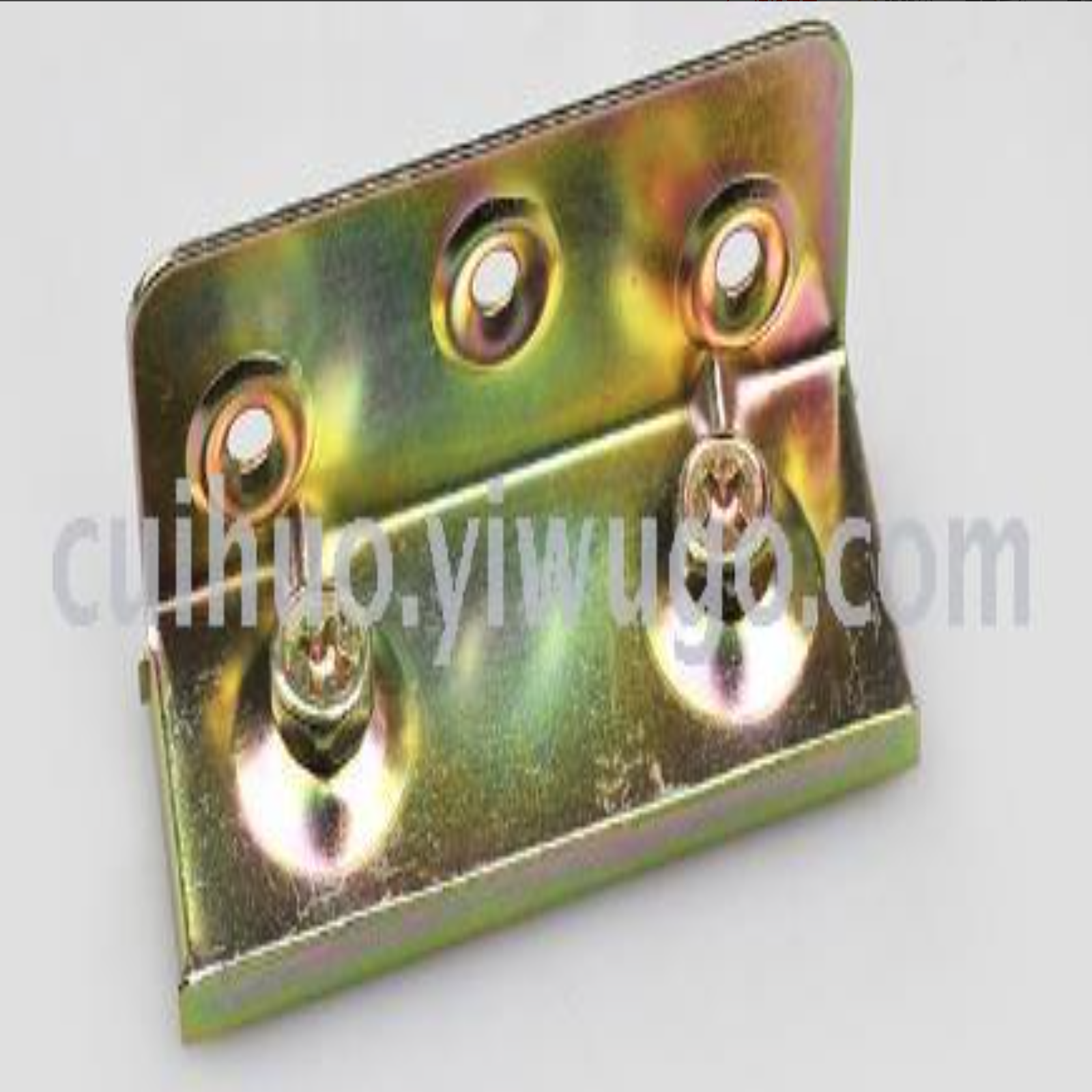 High quality bed buckle bed hinge bed Angle iron and other hardware galvanized nickel plating