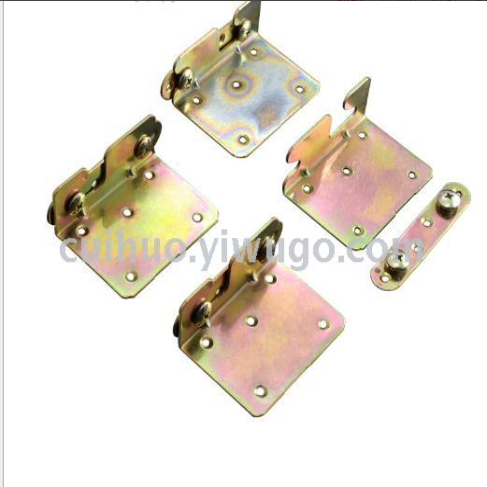 Thickened heavy-duty European bed hinge furniture bed accessories hardware bed hanging bed inserts