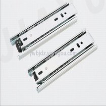Premium 4510 slide drawer mute cushioned ball guide rails for three section slide rails