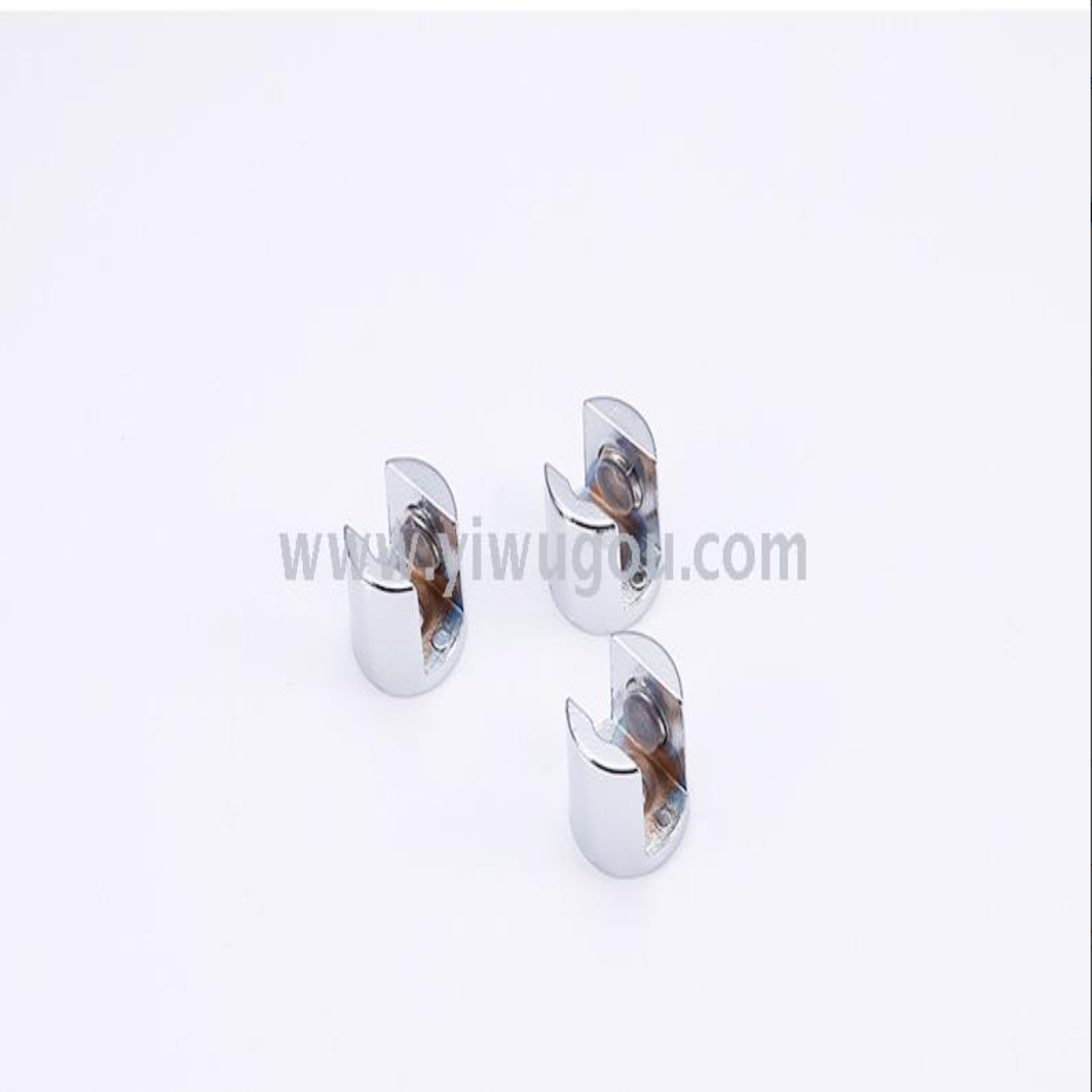Zinc-alloy light fixed laminate clamp U-shaped glass clamp cabinet bracket clamp shower room glass door clamp