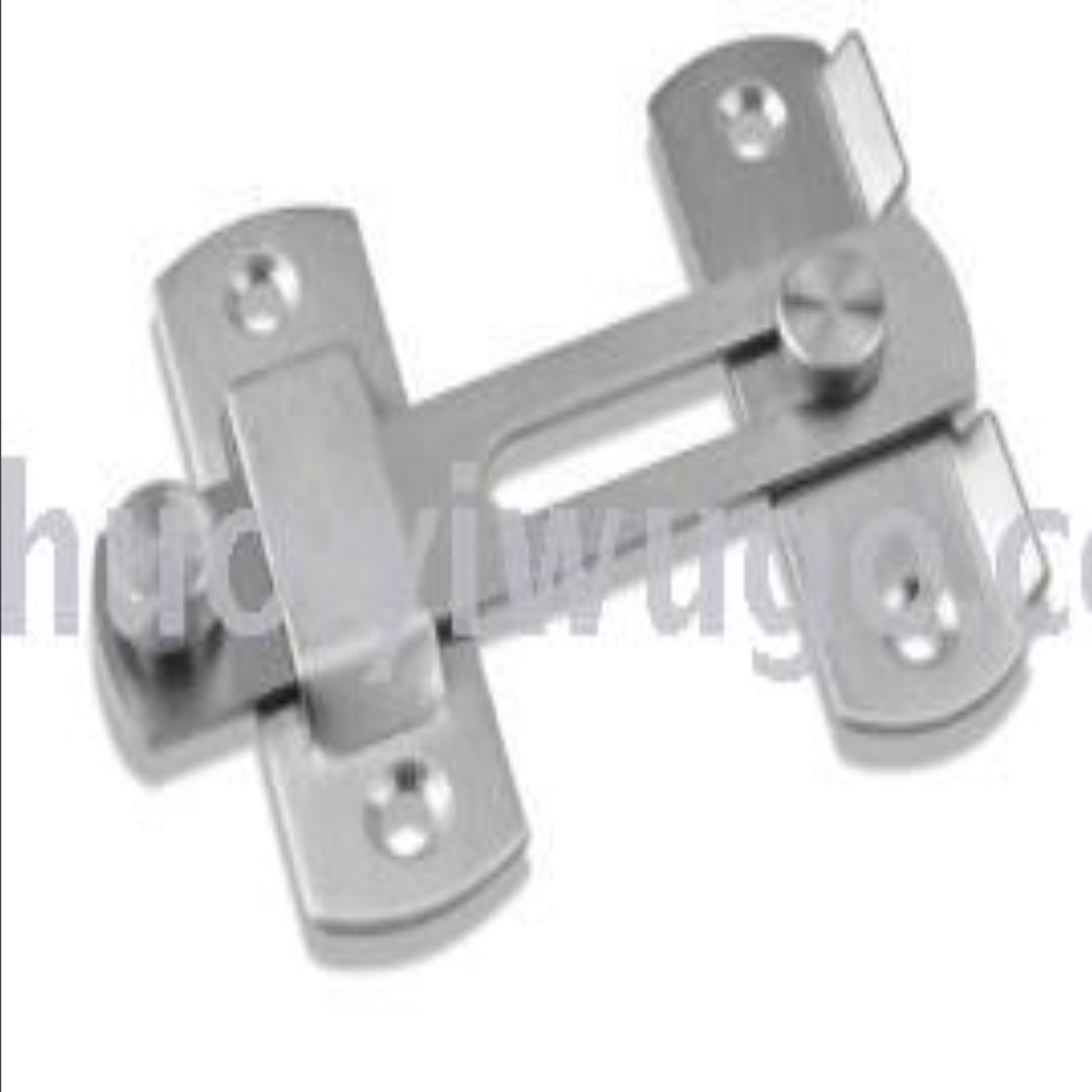 Stainless steel door buckle shift door buckle Door latch clear deadbolt door latch anti-theft safety buckle