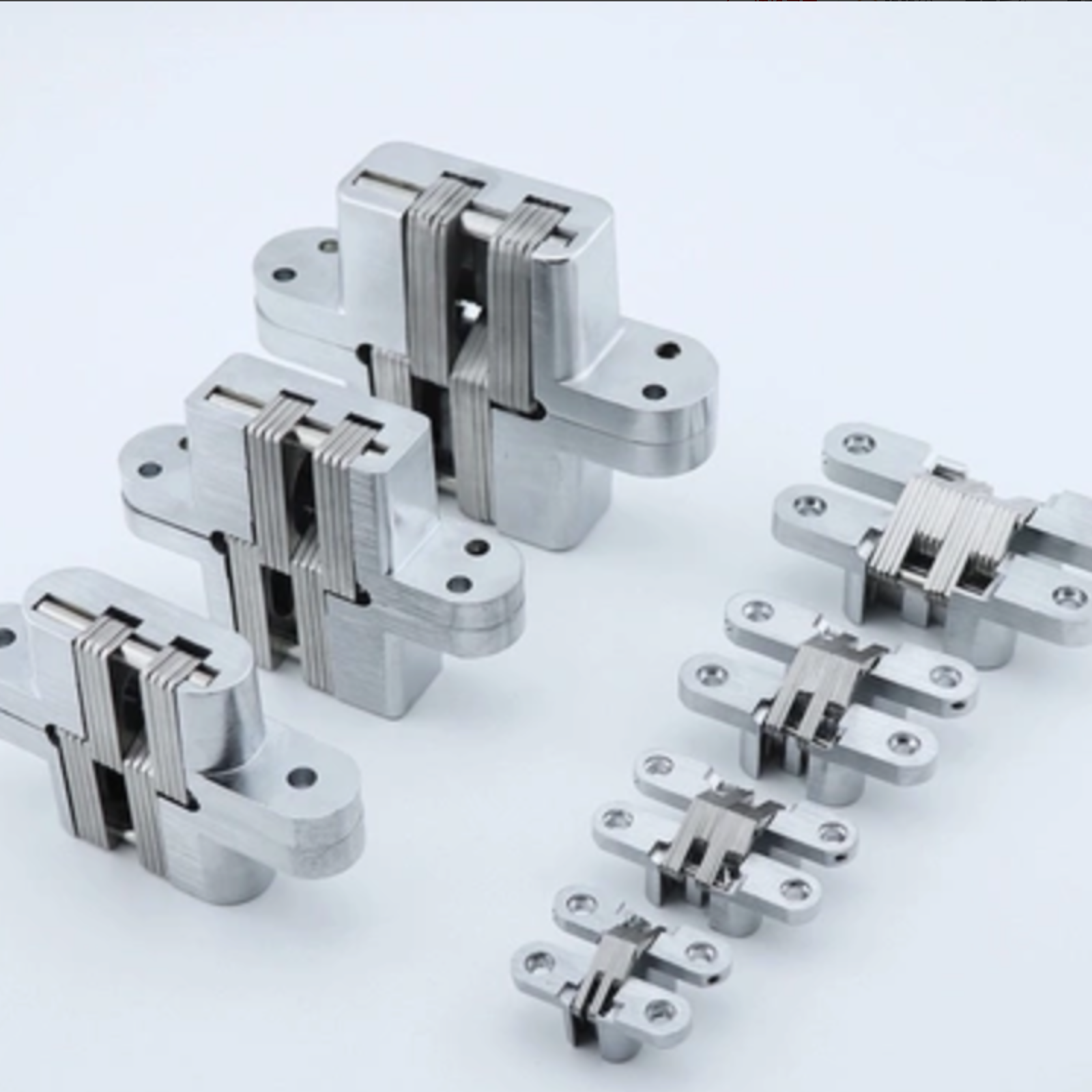 Cross hinge folding door cross hinge Invisible door cross hinge dining table hinge