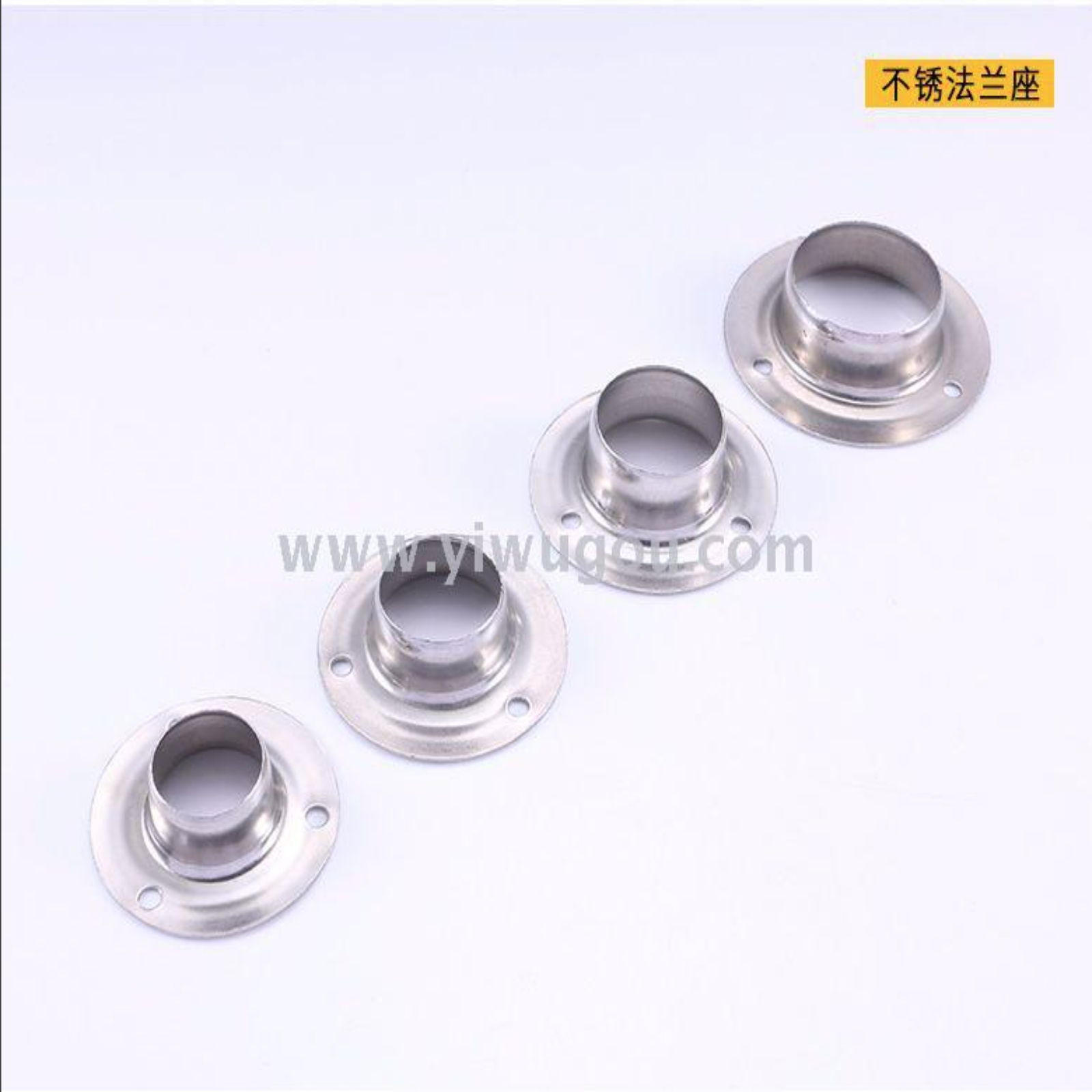 Flange stainless steel flange seat coat holder coat holder wardrobe hanging rod coat holder