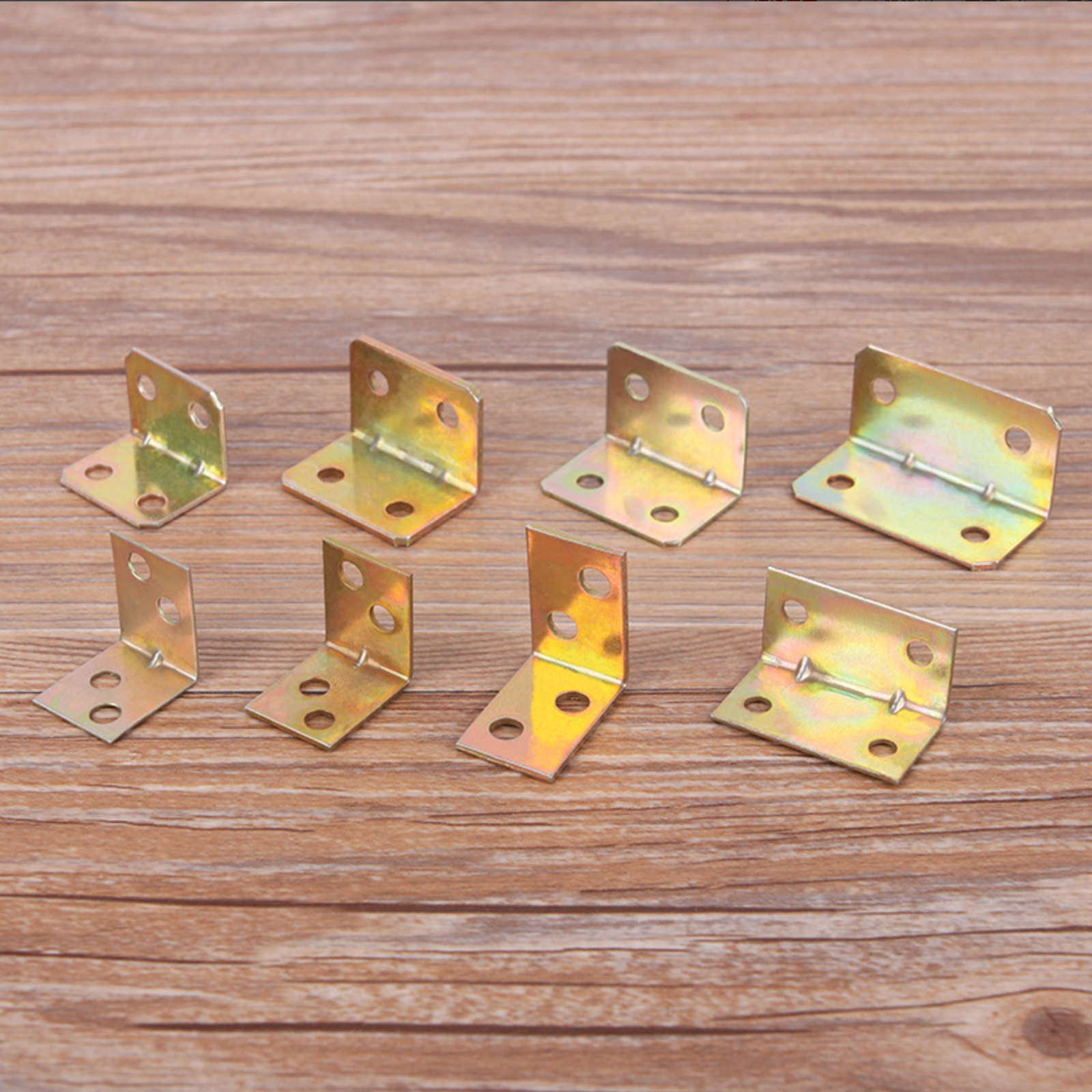 Thickened color 90 degree L straight Angle iron corner furniture connecting corner series hardware accessories