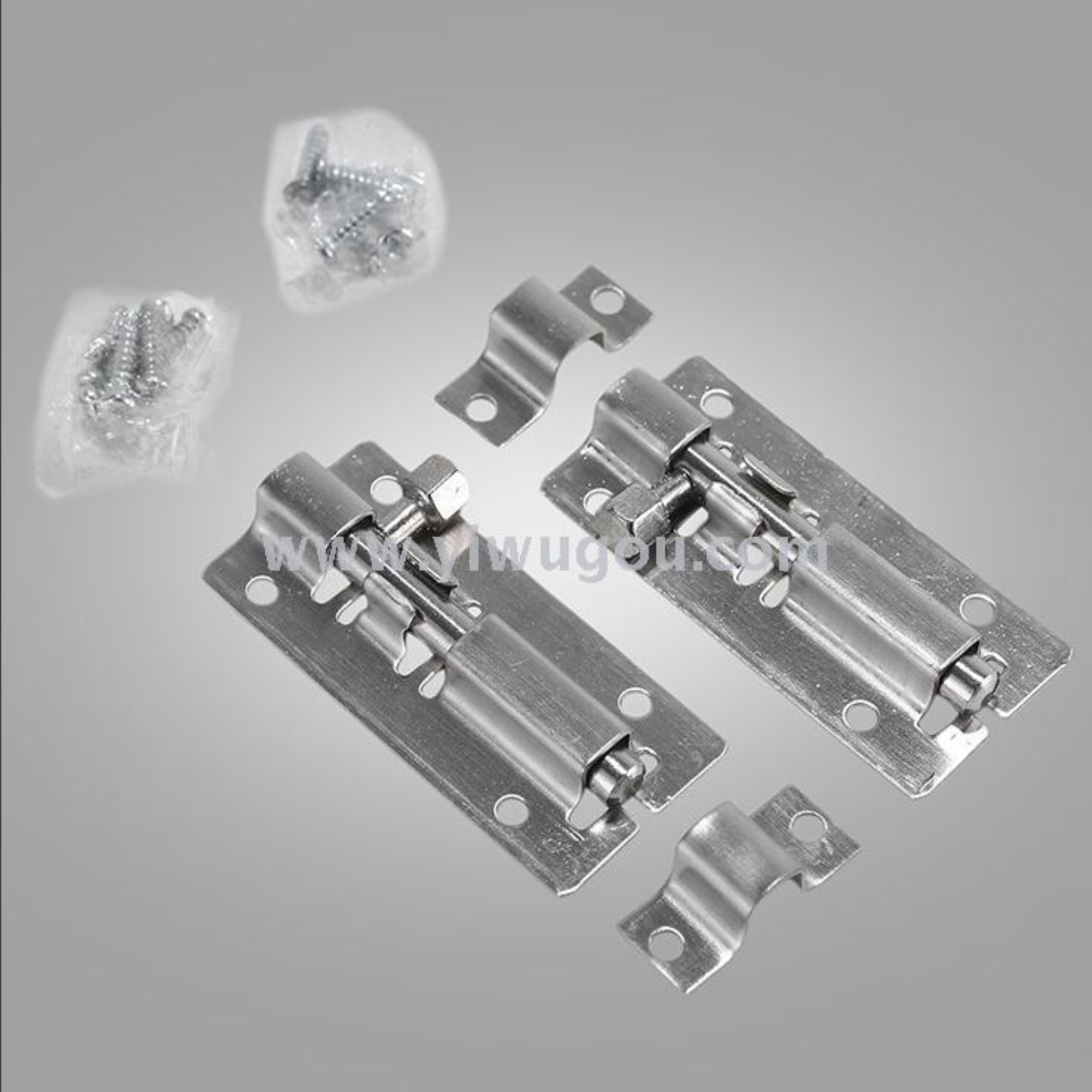 Supply stainless steel home doors and Windows small square latch 2.5 inch home living room square latch bolt