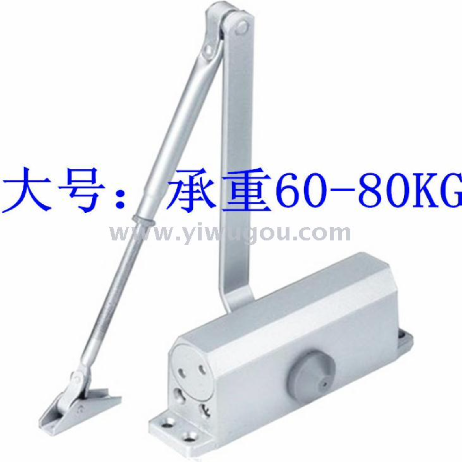 Large domestic hydraulic buffer door closer 180 ° no positioning 90 ° positioning door closer automatic
